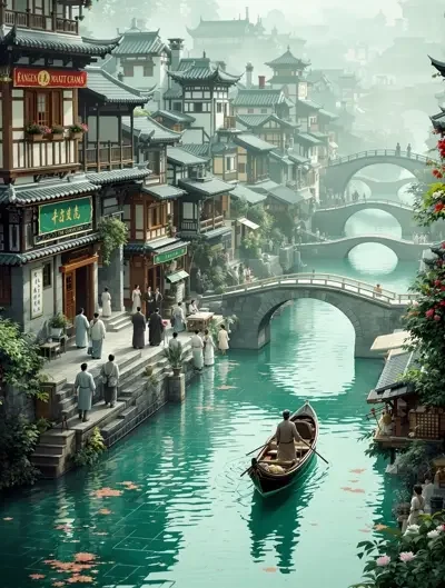 古镇风云 剧照封面